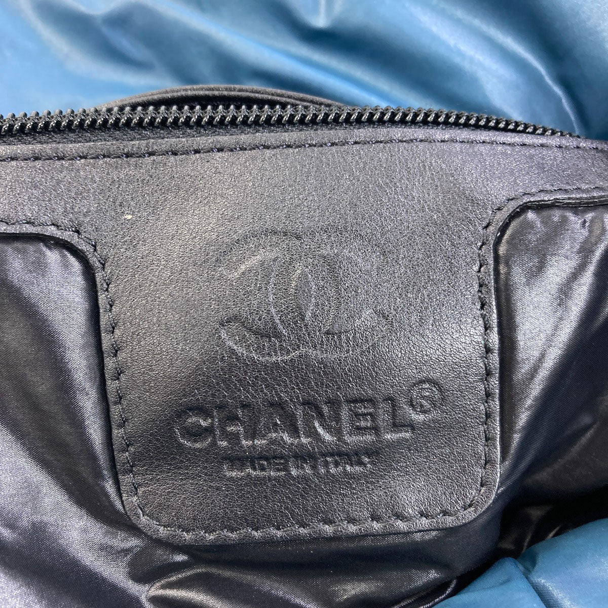CHANEL Cocoko Koon SilverHardware Handbag Nylon Ladies [Used]