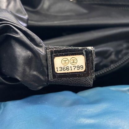 CHANEL Cocoko Koon SilverHardware Handbag Nylon Ladies [Used]