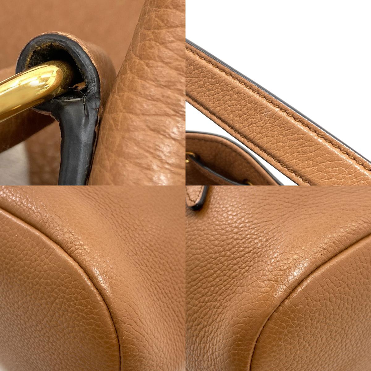 PRADA 2WAY Handbag Leather Ladies [Used]
