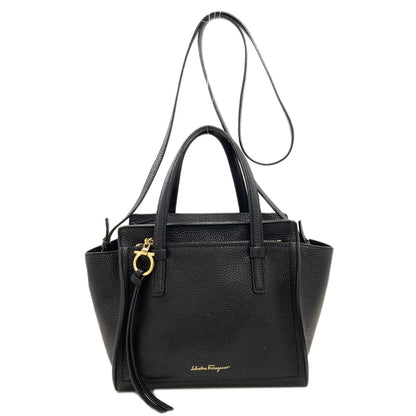 Salvatore Ferragamo Amy 2WAY Handbag Leather Ladies [Used]