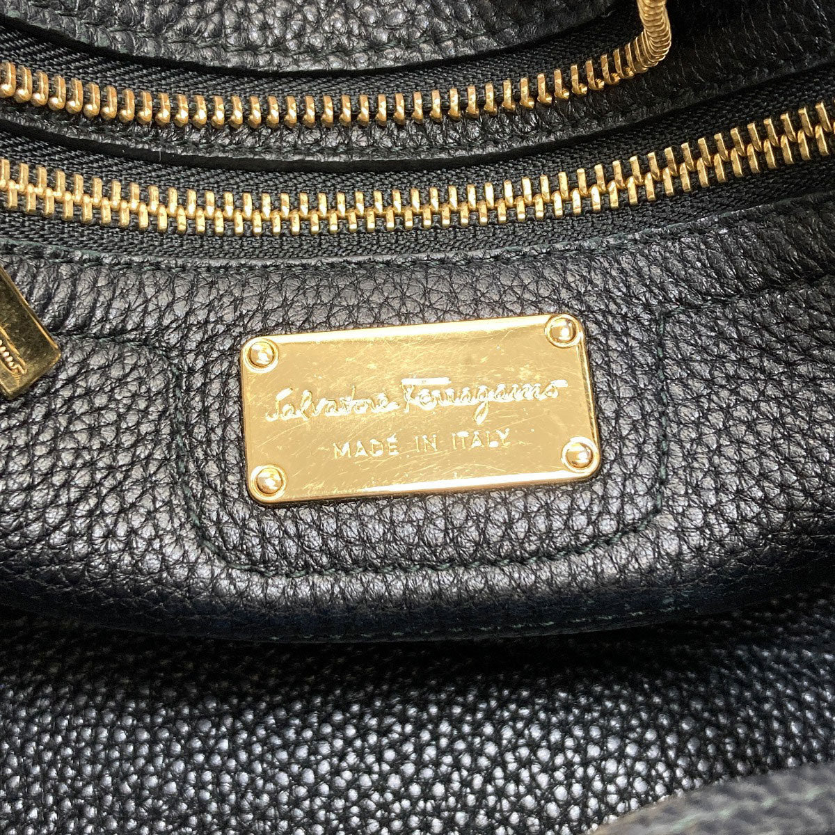 Salvatore Ferragamo Amy 2WAY Handbag Leather Ladies [Used]