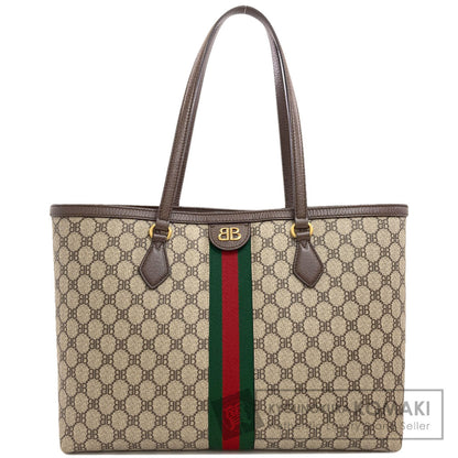 GUCCI 680125 2103X Balenciaga collaboration Hacker Medium Tote Bag PVC Ladies [Used]