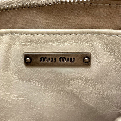 MIUMIU Materasse Shoulder Bag Calf Ladies [Used]