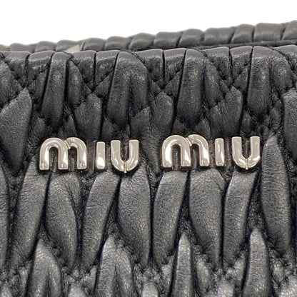 MIUMIU Crystal Matelassé 2WAY Tote Bag Calf Ladies [Used]