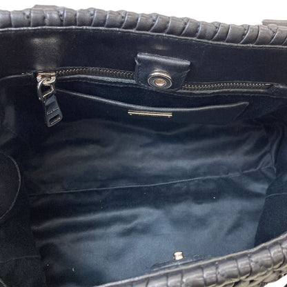 MIUMIU Crystal Matelassé 2WAY Tote Bag Calf Ladies [Used]