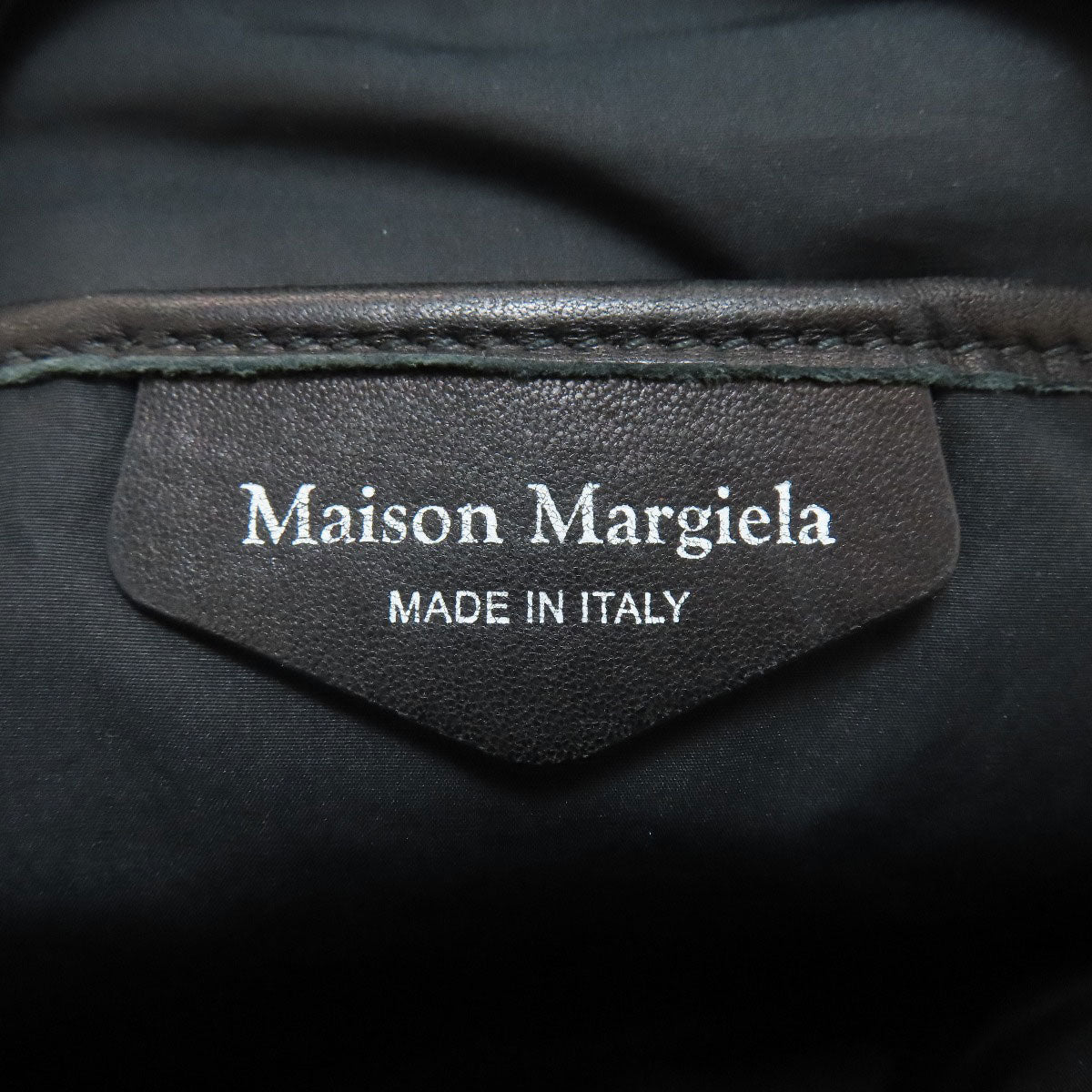 MaisonMargiela logo Backpack Â· Daypack Calf Ladies [Used]