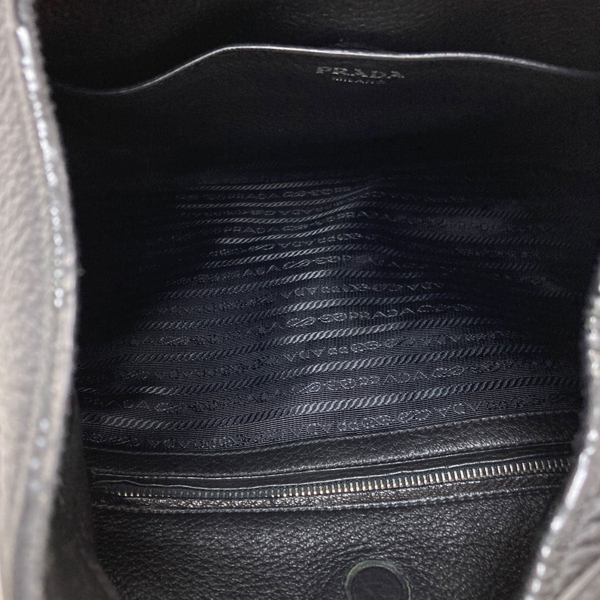 PRADA Hobo one belt Shoulder Bag Calf Ladies [Used]