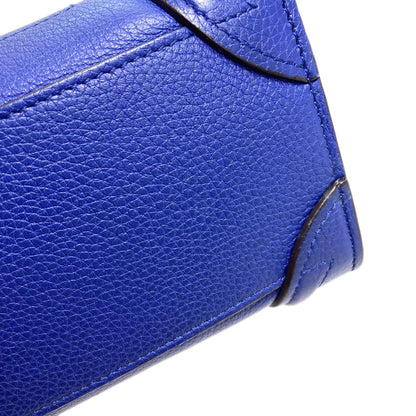 CELINE Luggage nano 2 WAY Handbag Calf Ladies [Used]