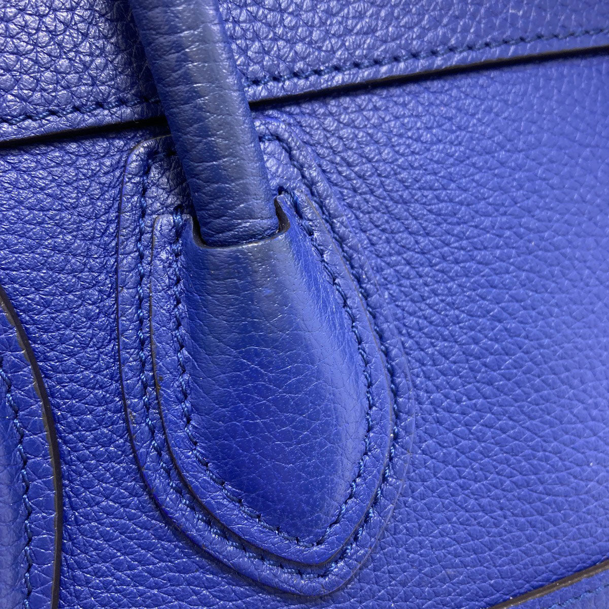 CELINE Luggage nano 2 WAY Handbag Calf Ladies [Used]