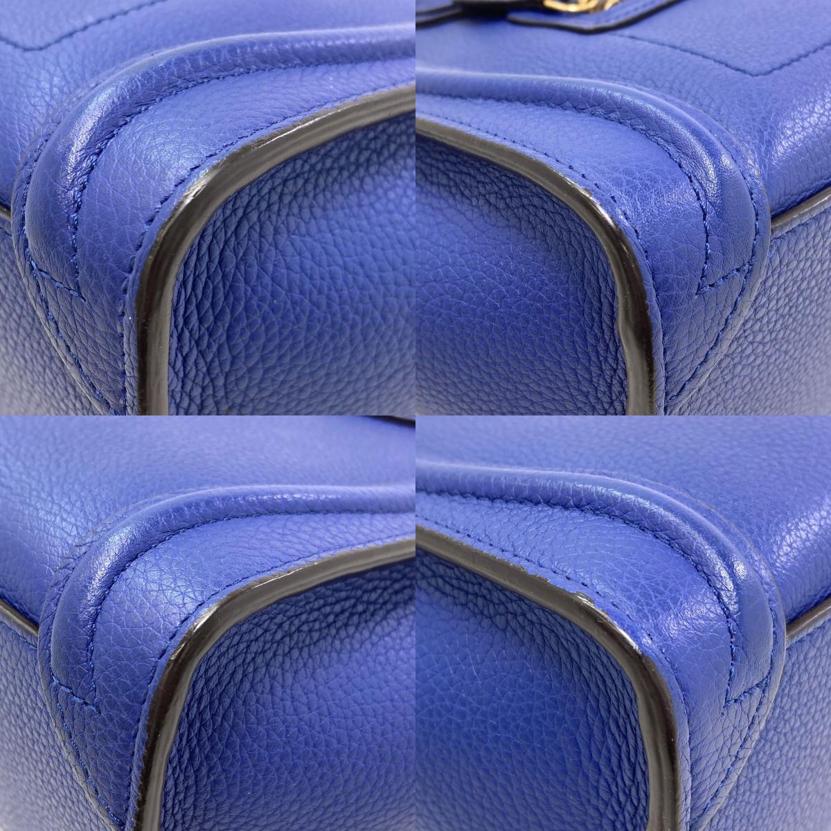 CELINE Luggage nano 2 WAY Handbag Calf Ladies [Used]