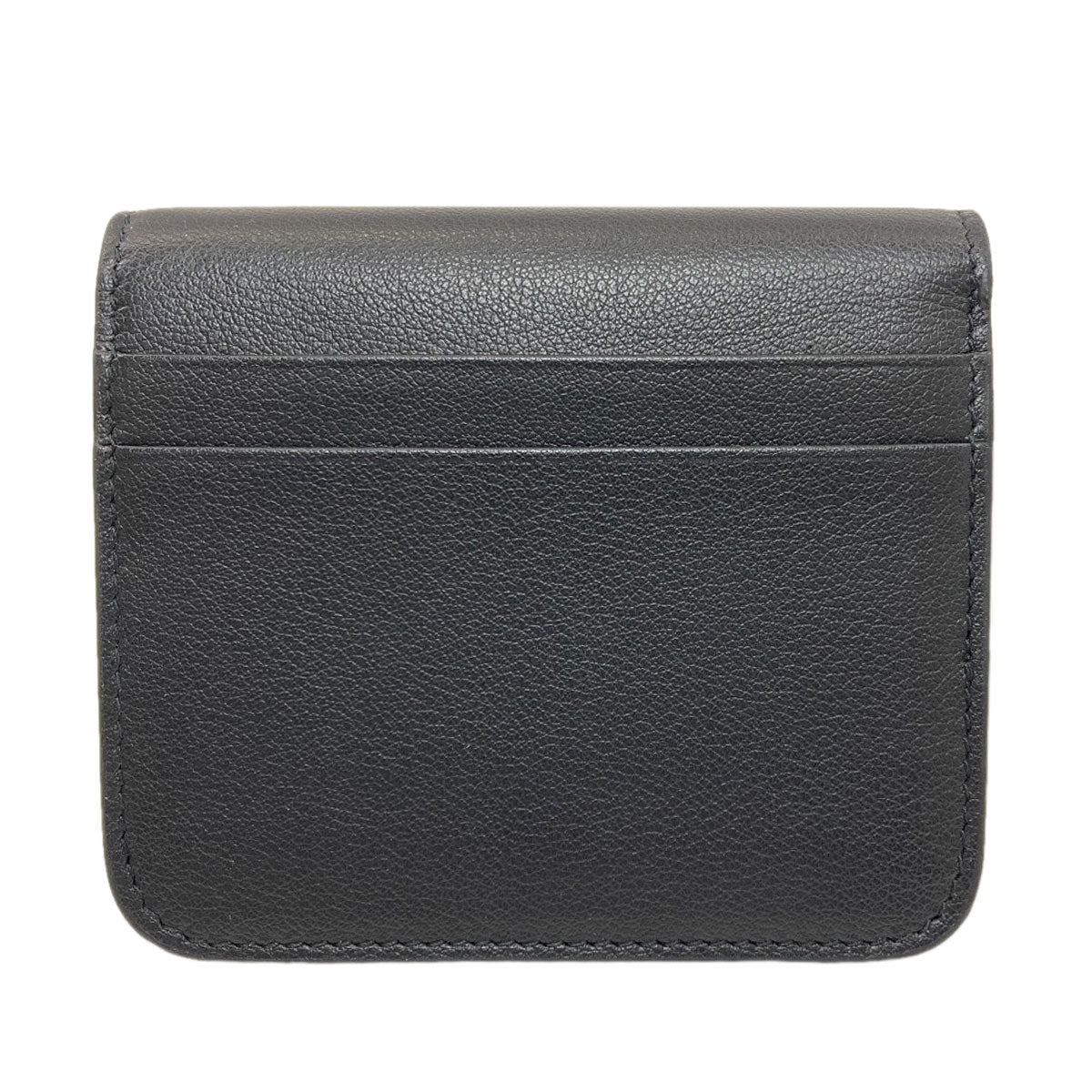 BALENCIAGA 810901 logo Bifold Wallet with Coin Pocket Leather Ladies [Used]
