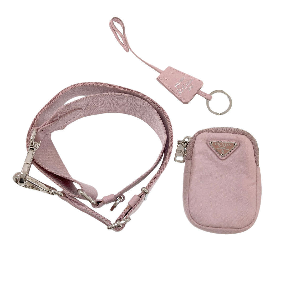 PRADA Logo Hardware 2WAY Shoulder Bag Nylon Ladies [Used]
