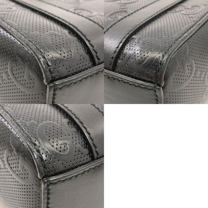 GUCCI 696010 GG Embossed Mini 2WAY Handbag Calf Ladies [Used]