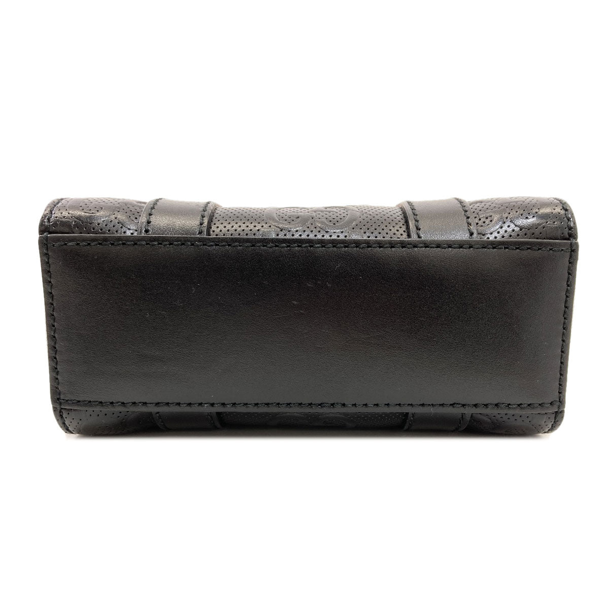GUCCI 696010 GG Embossed Mini 2WAY Handbag Calf Ladies [Used]