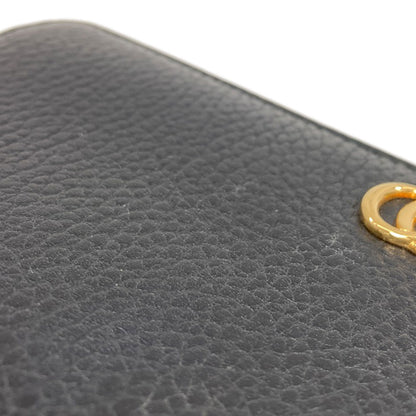 GUCCI 456117 Double G Long wallet (with coin pocket) Leather Ladies [Used]