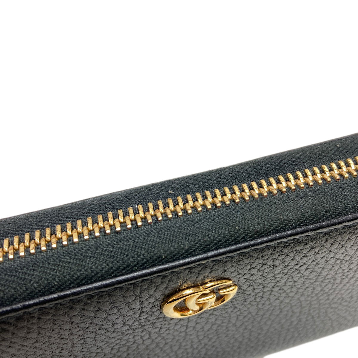 GUCCI 456117 Double G Long wallet (with coin pocket) Leather Ladies [Used]