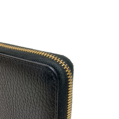 GUCCI 456117 Double G Long wallet (with coin pocket) Leather Ladies [Used]