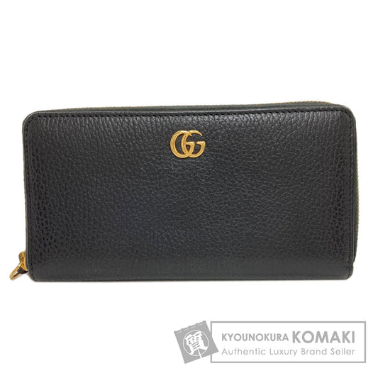 GUCCI 456117 Double G Long wallet (with coin pocket) Leather Ladies [Used]