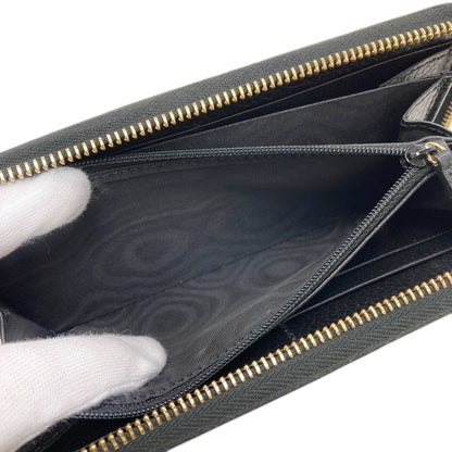 GUCCI 456117 Double G Long wallet (with coin pocket) Leather Ladies [Used]