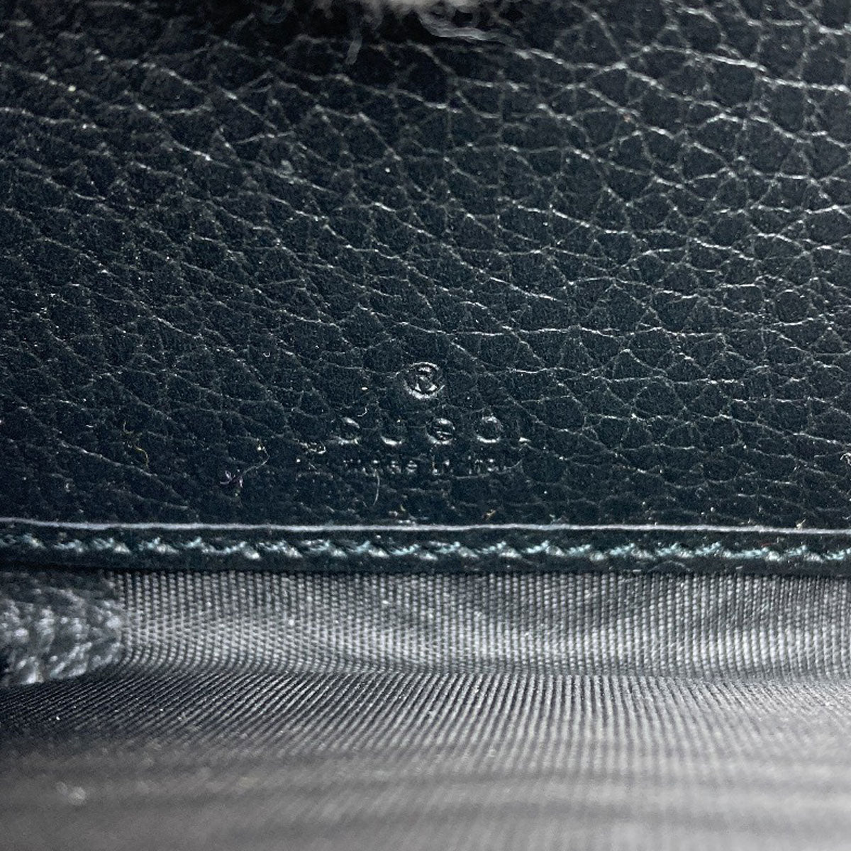 GUCCI 456117 Double G Long wallet (with coin pocket) Leather Ladies [Used]