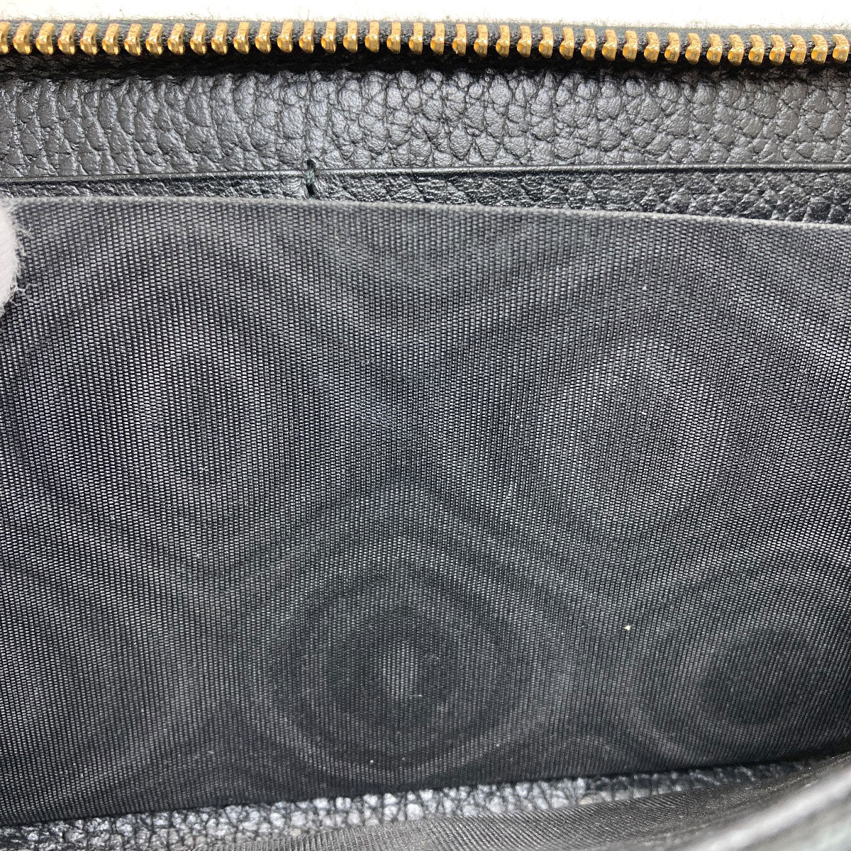 GUCCI 456117 Double G Long wallet (with coin pocket) Leather Ladies [Used]