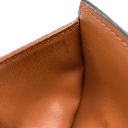 CELINE Triomphe Flap Tri-fold Bifold Wallet with Coin Pocket PVC Ladies [Used]
