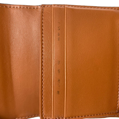 CELINE Triomphe Flap Tri-fold Bifold Wallet with Coin Pocket PVC Ladies [Used]