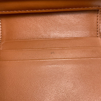 CELINE Triomphe Flap Tri-fold Bifold Wallet with Coin Pocket PVC Ladies [Used]