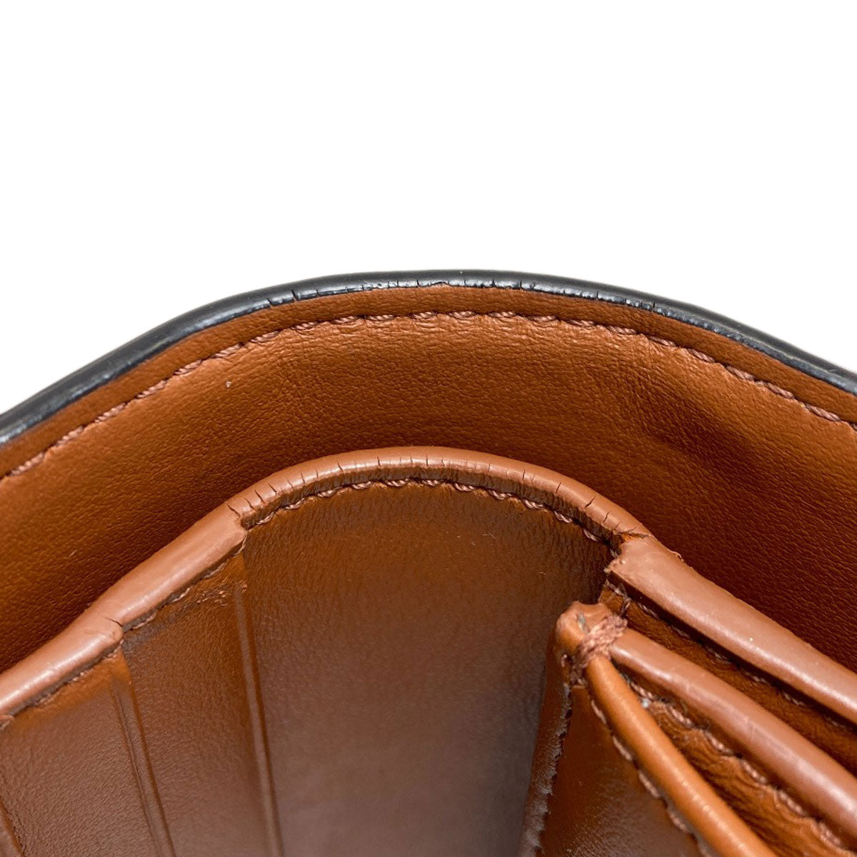 CELINE Triomphe Flap Tri-fold Bifold Wallet with Coin Pocket PVC Ladies [Used]