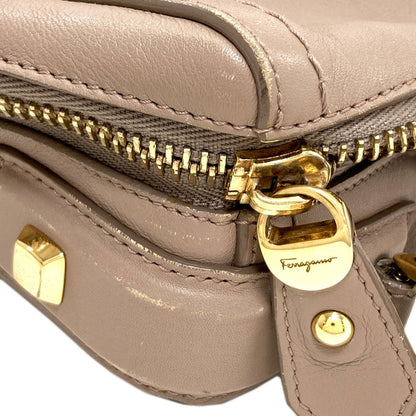 Salvatore Ferragamo 2WAY Handbag Leather Ladies [Used]