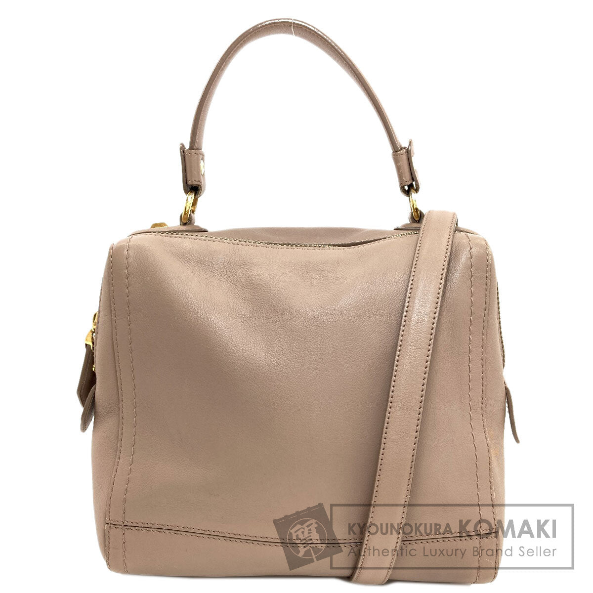 Salvatore Ferragamo 2WAY Handbag Leather Ladies [Used]