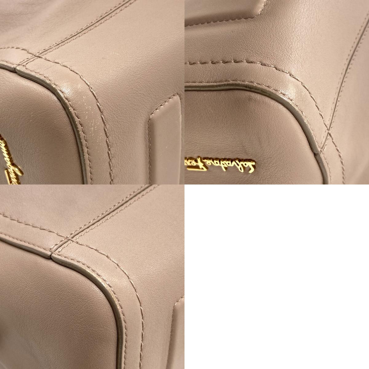 Salvatore Ferragamo 2WAY Handbag Leather Ladies [Used]
