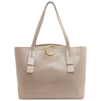 CHLOE C logo Tote Bag Leather Ladies [Used]
