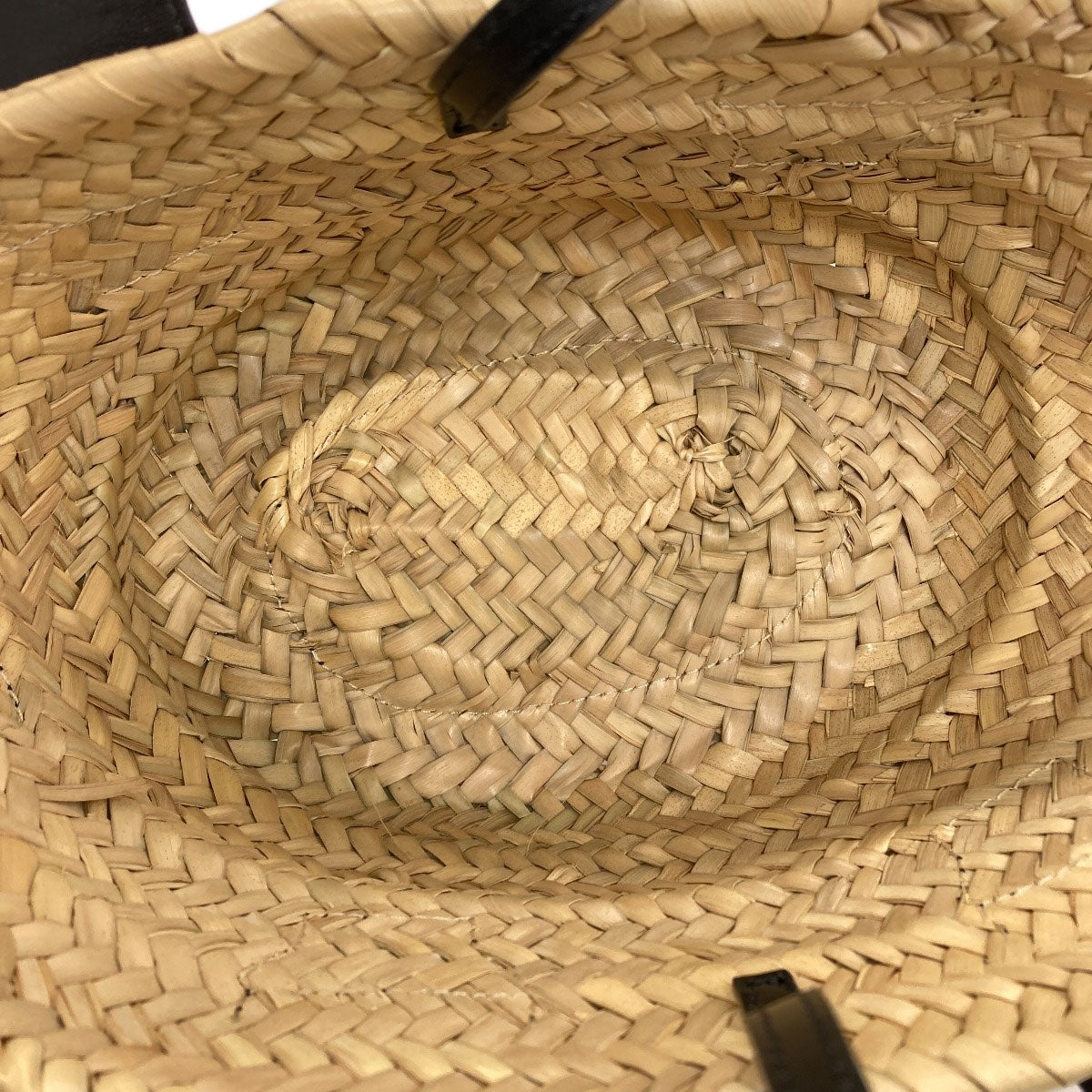 CHLOE Sense Small Basket 2WAY Handbag Raffia Ladies [Used]