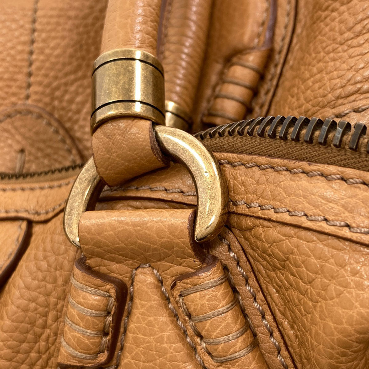 TODS Mini Boston Handbag Leather Ladies [Used]