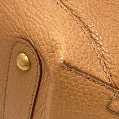 TODS Mini Boston Handbag Leather Ladies [Used]
