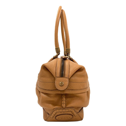 TODS Mini Boston Handbag Leather Ladies [Used]