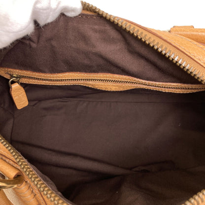 TODS Mini Boston Handbag Leather Ladies [Used]