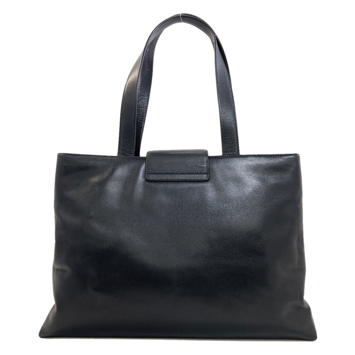 BVLGARI logo Handbag Leather Ladies [Used]