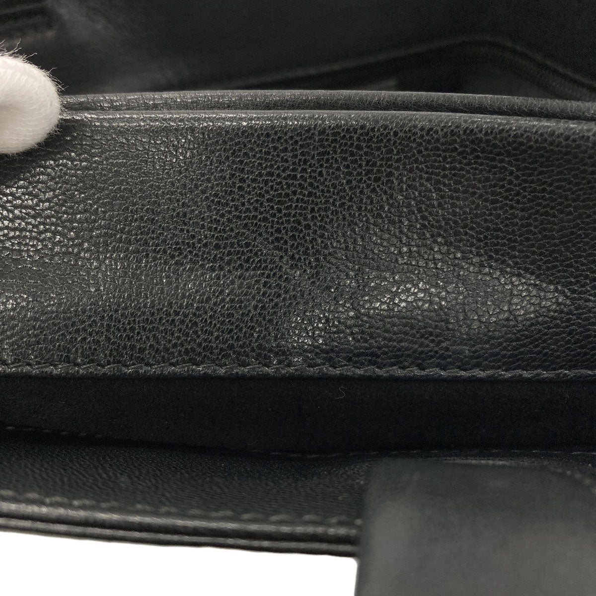 BVLGARI logo Handbag Leather Ladies [Used]