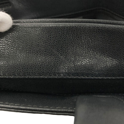 BVLGARI logo Handbag Leather Ladies [Used]