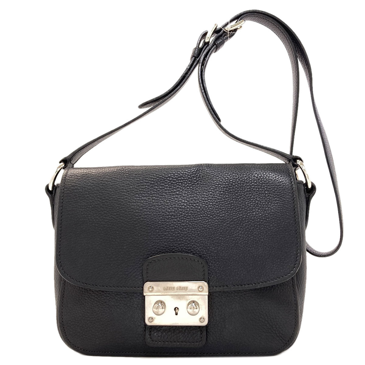 MIUMIU Long shoulder Shoulder Bag Leather Ladies [Used]