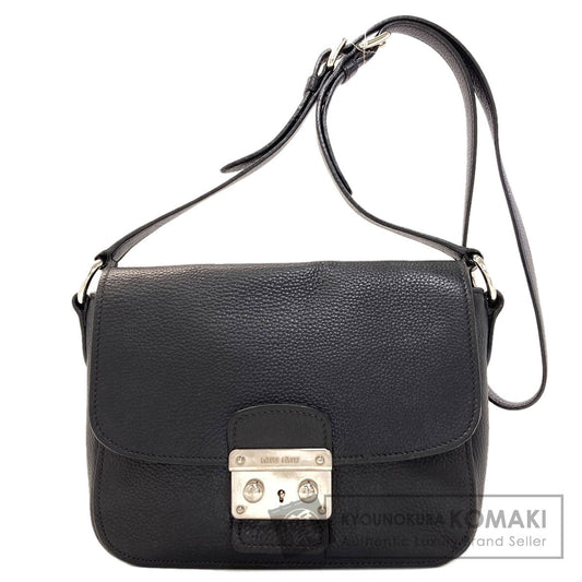 MIUMIU Long shoulder Shoulder Bag Leather Ladies [Used]
