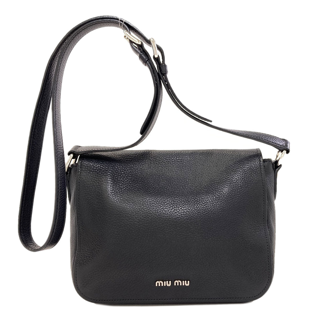 MIUMIU Long shoulder Shoulder Bag Leather Ladies [Used]