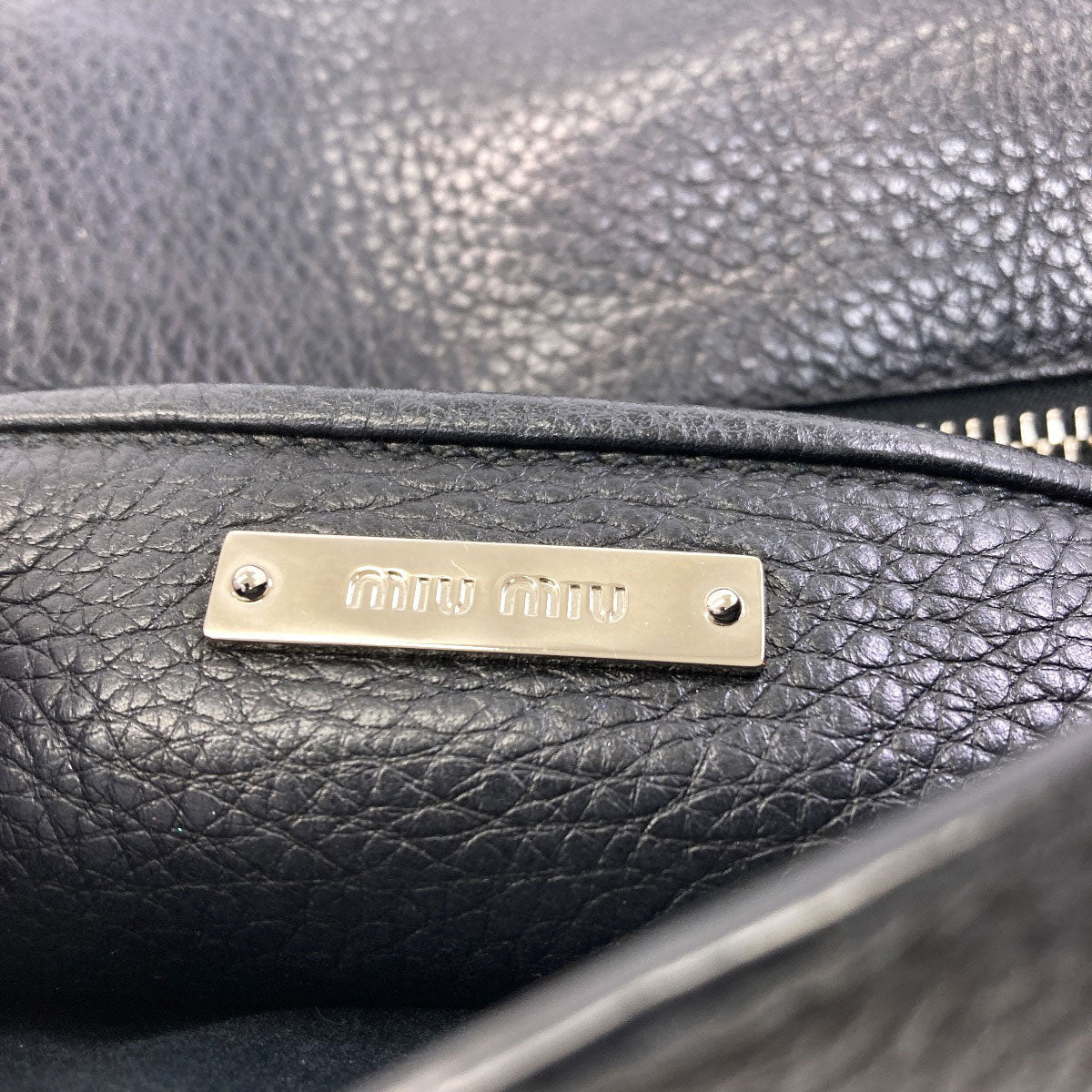 MIUMIU Long shoulder Shoulder Bag Leather Ladies [Used]