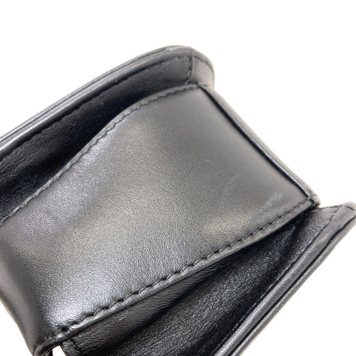 VALENTINO VLTN logo Shoulder Bag Leather Ladies [Used]