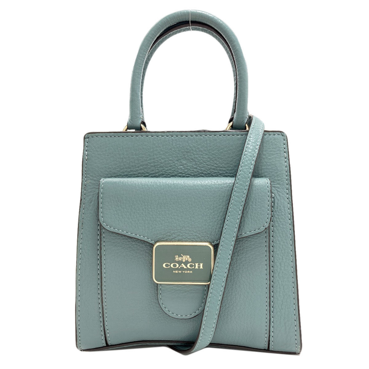 COACH C6778 Mini Pepper Crossbody 2-Way Handbag Leather Ladies [Used]