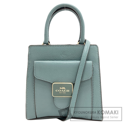 COACH C6778 Mini Pepper Crossbody 2-Way Handbag Leather Ladies [Used]