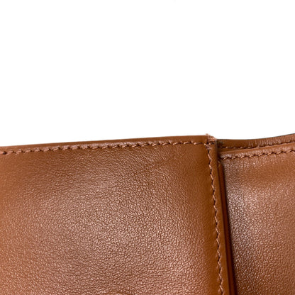 CELINE Triomphe Flap Tri-fold Bifold Wallet with Coin Pocket PVC Ladies [Used]