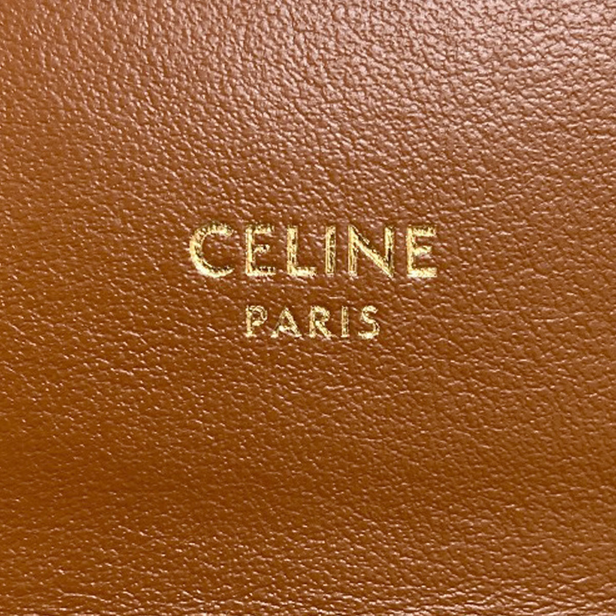 CELINE Triomphe Flap Tri-fold Bifold Wallet with Coin Pocket PVC Ladies [Used]